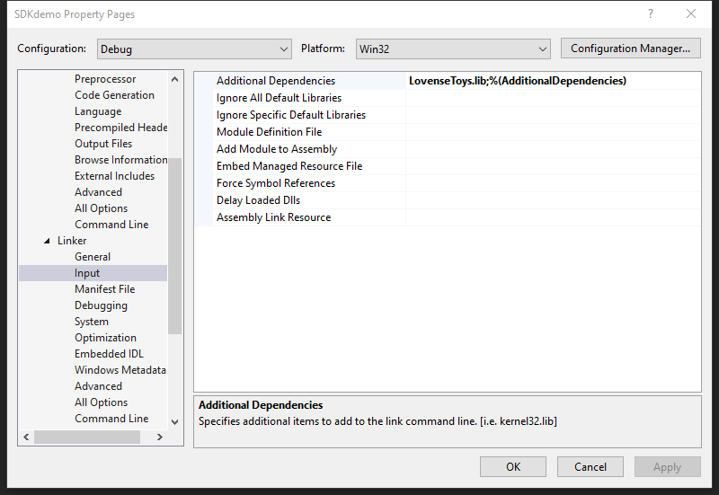 configure libs